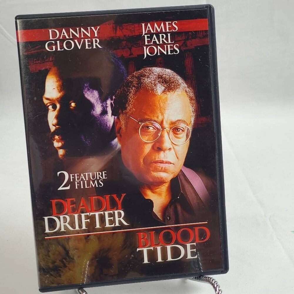 Deadly Drifter / Blood Tide (2 Feature Films) DVD Danny Glover James Earl Jones